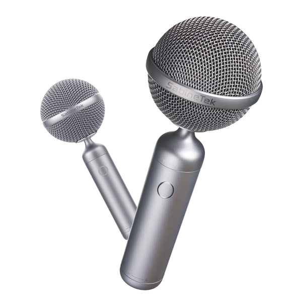 Microphone Karaoké Bluetooth Sans fil TWS JY57 - Noir