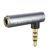 SabineTek Right Angle TRS To TRRS Adapter - Sabinetek Official Store