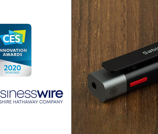 SabineTek Features Award-Winning Audio Product “SmartMike+” at CES 2020