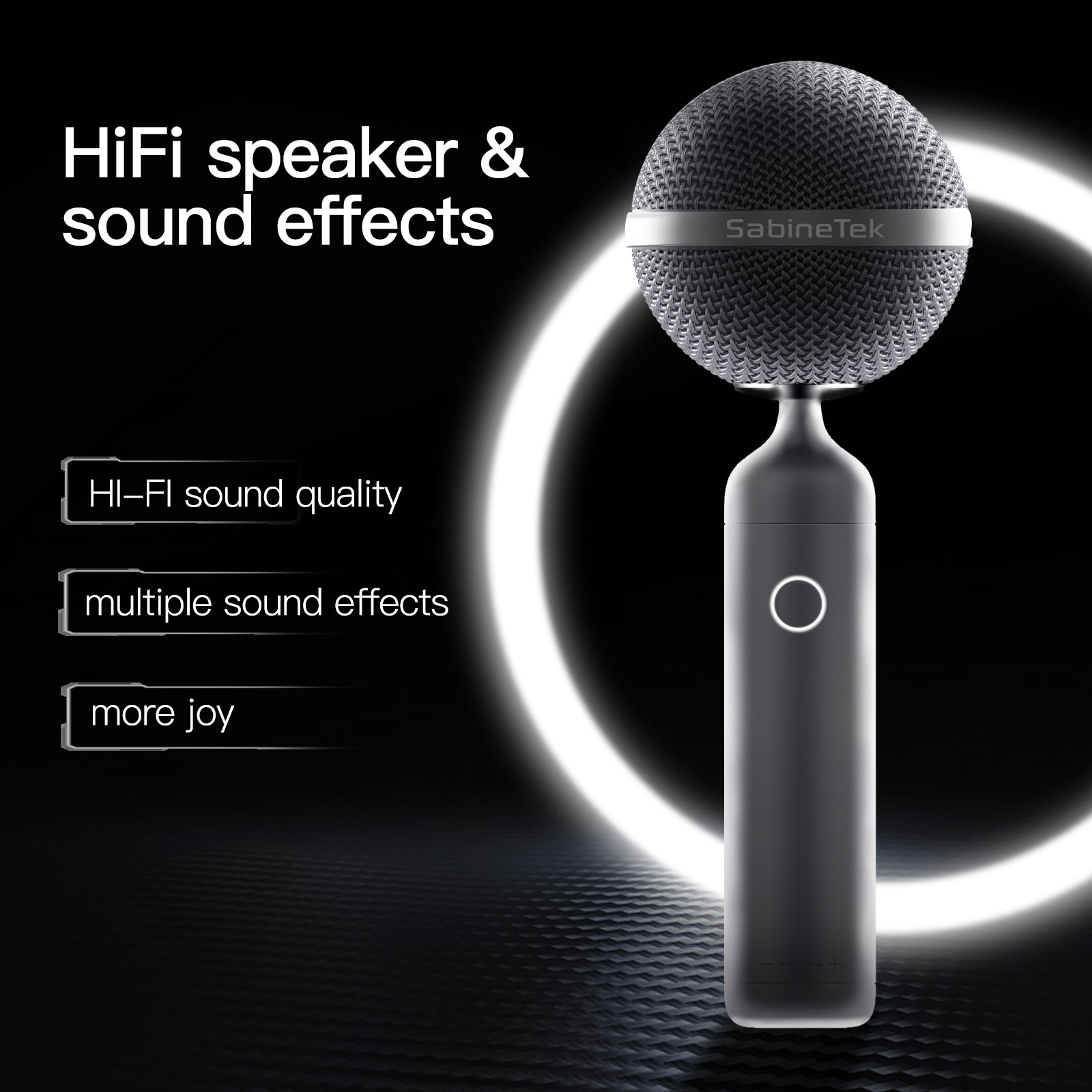 Sabinetek Wireless Bluetooth Karaoke Microphone - Sabinetek – Sabinetek  Official Store