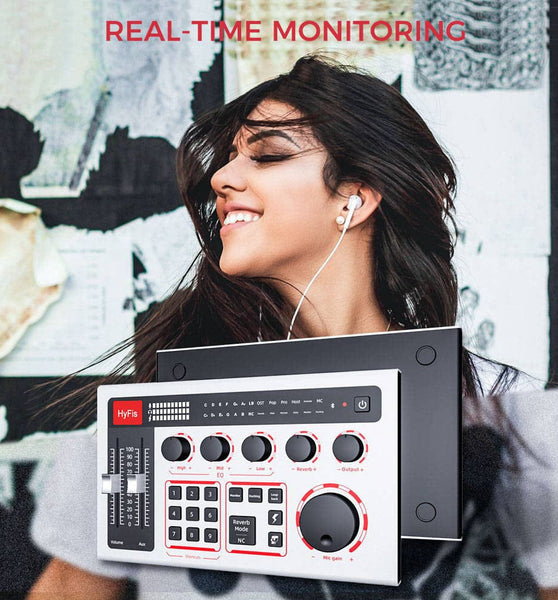Hyfis Audio Mixer Sound Card