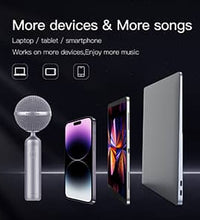 AcousBit Wireless Bluetooth Karaoke Microphone