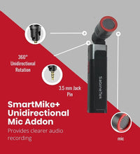 SabineTek Unidirectional Mic Addon - Sabinetek Official Store