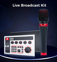 SabineTek SabineCast Bluetooth Sound Card Mixing Console and Condenser Microphone - Sabinetek Official Store