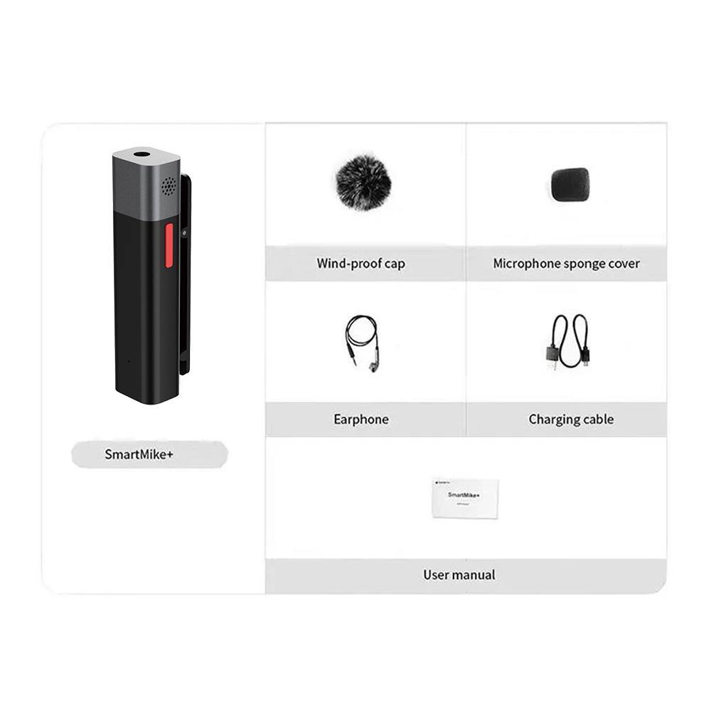SabineTek SmartMike+™ Bluetooth HiFi Quality Wireless Stereo Lavalier Microphone - Sabinetek Official Store